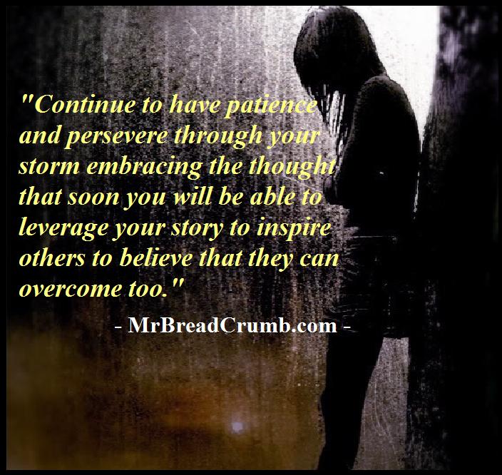 Patience Through Your Storm