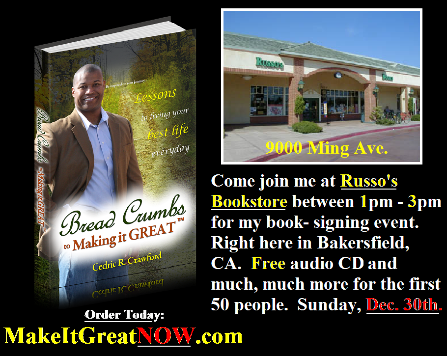 Book Signing at Russo’s in Bakersfield