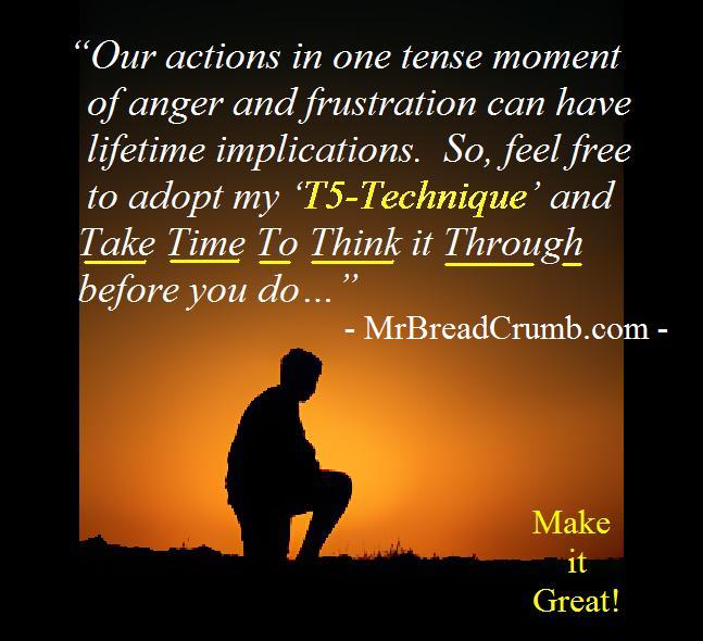 One Moment of Anger